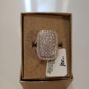 925 SS Statement Ring Sz. 7